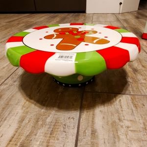 Gingerbread Cake Plate